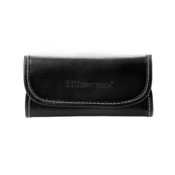 BH Cosmetics Face Essentials To Go 3 Piece Makeup Brush Set w/ Travel Case - Picture 4 of 4